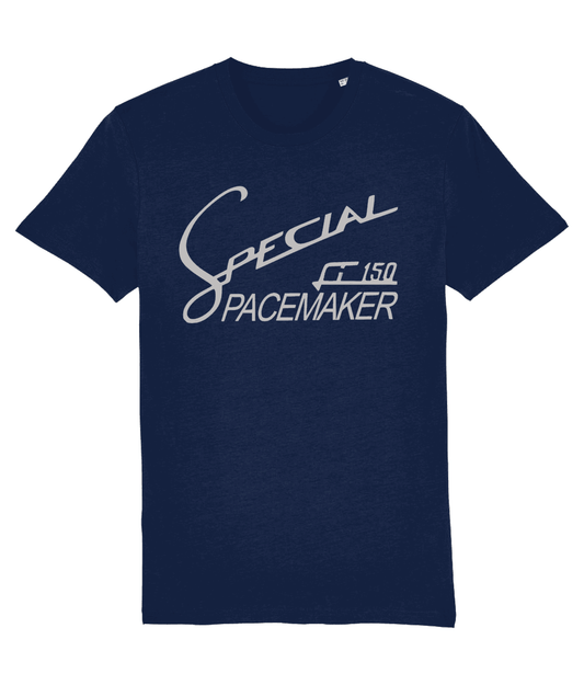 150 PACEMAKE T-Shirt Inspired by ClassicLambretta Scooters (Silver Badge with 4 Colour Options) Small to 4XL - SOUND IS COLOUR