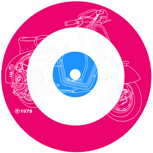 1978: T-Shirt Inspired by The Jam & Mod Culture - SOUND IS COLOUR