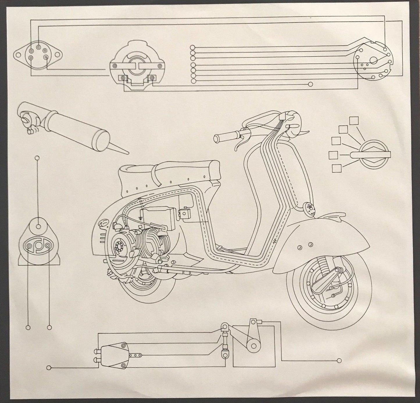 1978: T-Shirt Inspired by The Jam & Mod Culture - SOUND IS COLOUR, all mod cons,