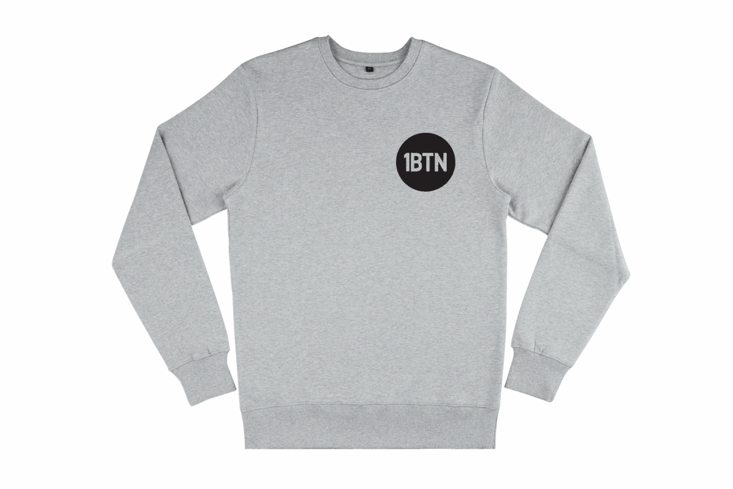 1BTN CHEST LOGO: Sweatshirt Official Merchandise of 1BTN.FM (5 Colour Options) - SOUND IS COLOUR