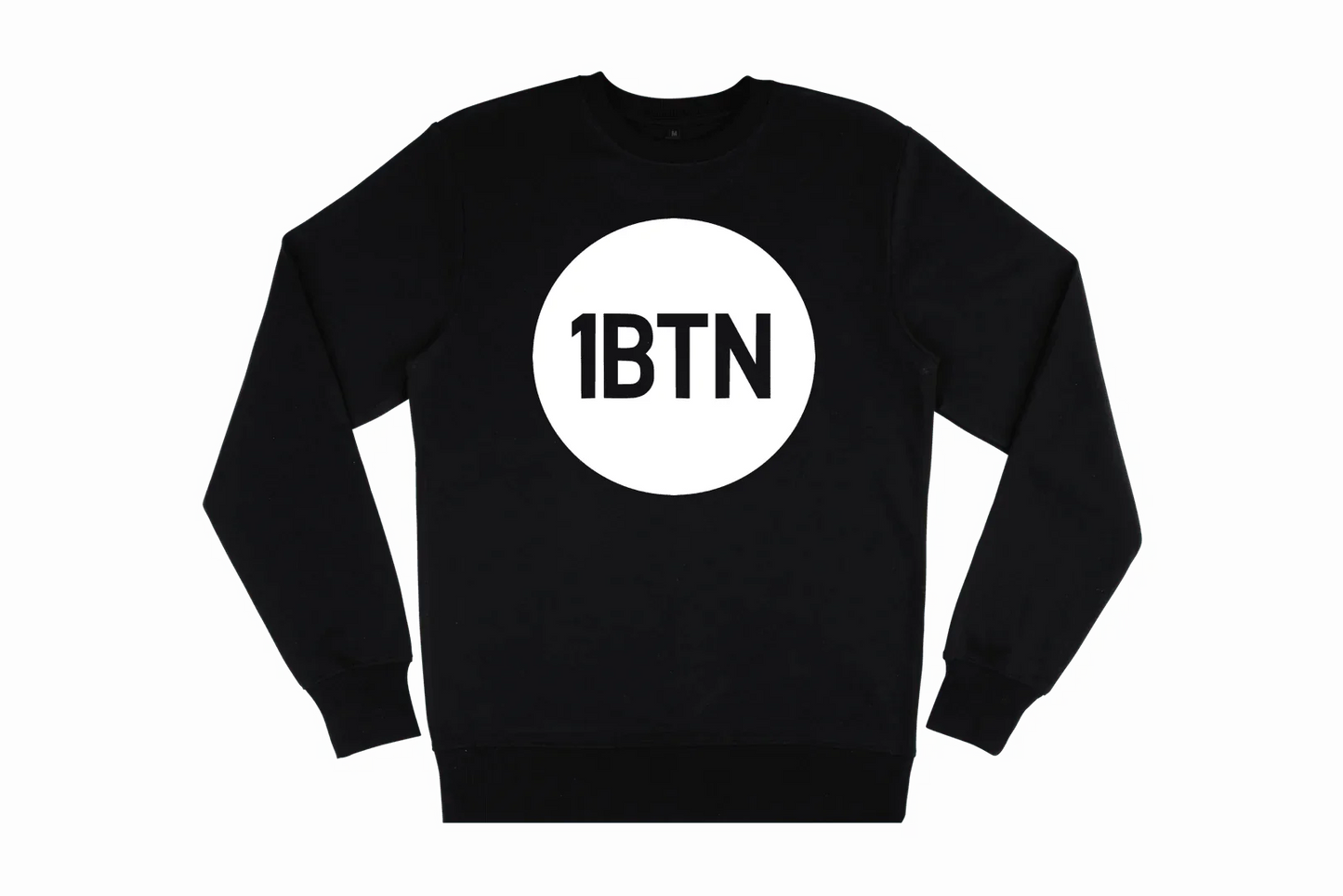 1BTN LARGE LOGO: Sweatshirt Official Merchandise of 1BTN.FM (5 Colour Options) - SOUND IS COLOUR
