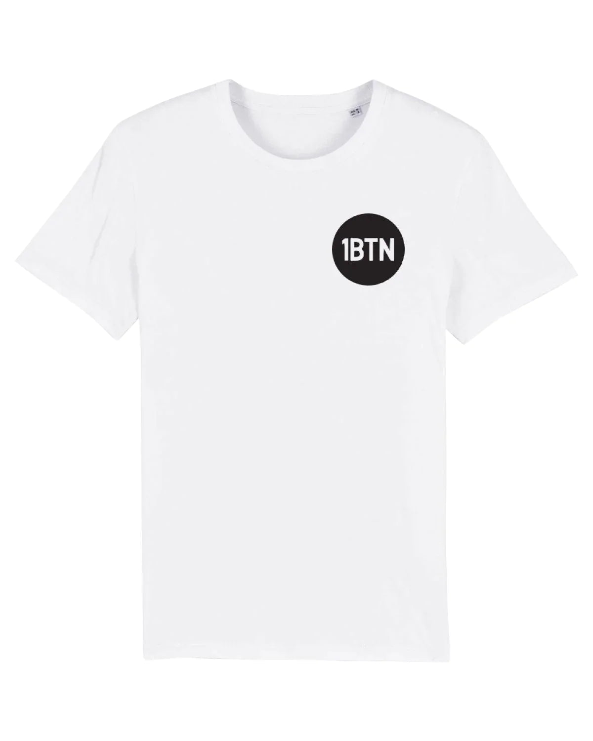 1BTN LOGO: 2 Sided T-Shirt Official Merchandise of 1BTN.FM (5 Colour Options) - SOUND IS COLOUR