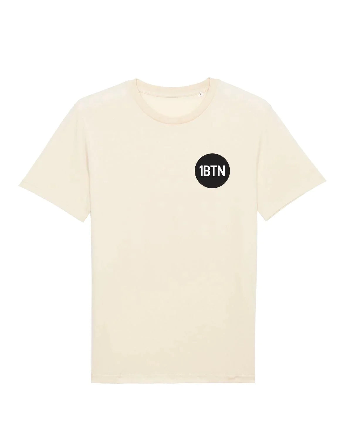 1BTN LOGO: 2 Sided T-Shirt Official Merchandise of 1BTN.FM (5 Colour Options) - SOUND IS COLOUR