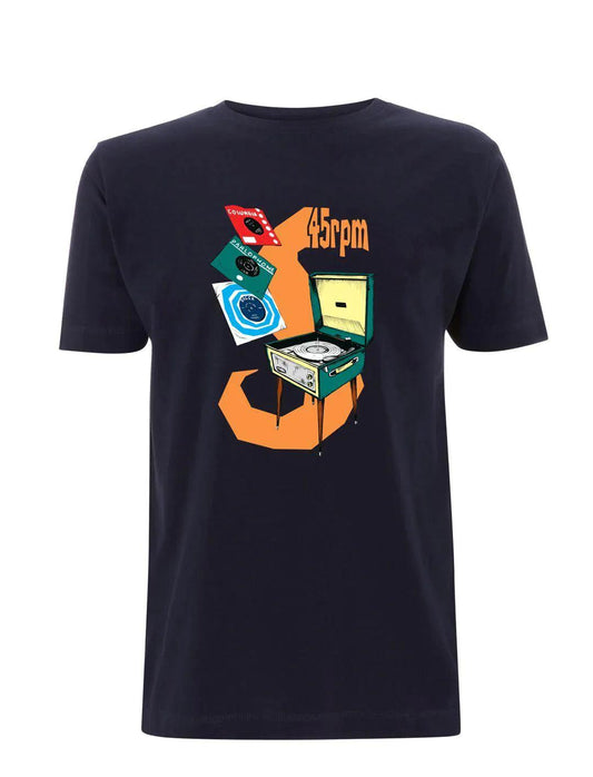 45 RPM: T-Shirt Inspired by Record Collecting - SOUND IS COLOUR