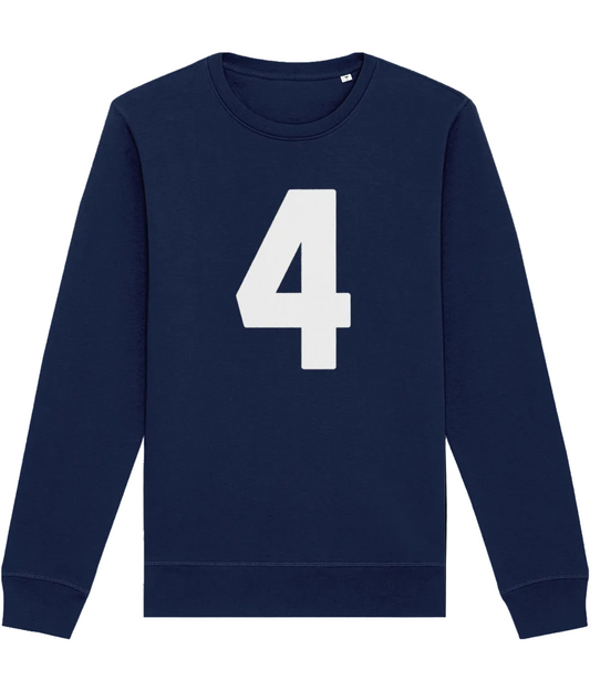 HIGH NUMBERS: 4 - Ivy Style Sweatshirt. Small to 4XL - SOUND IS COLOUR
