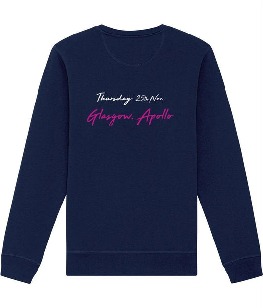 '82: 2-Sided Sweatshirt, Choose Venue and Date: Inspired by The Jam and their farewell Beat Surrender Tour. Small to 4XL - SOUND IS COLOUR