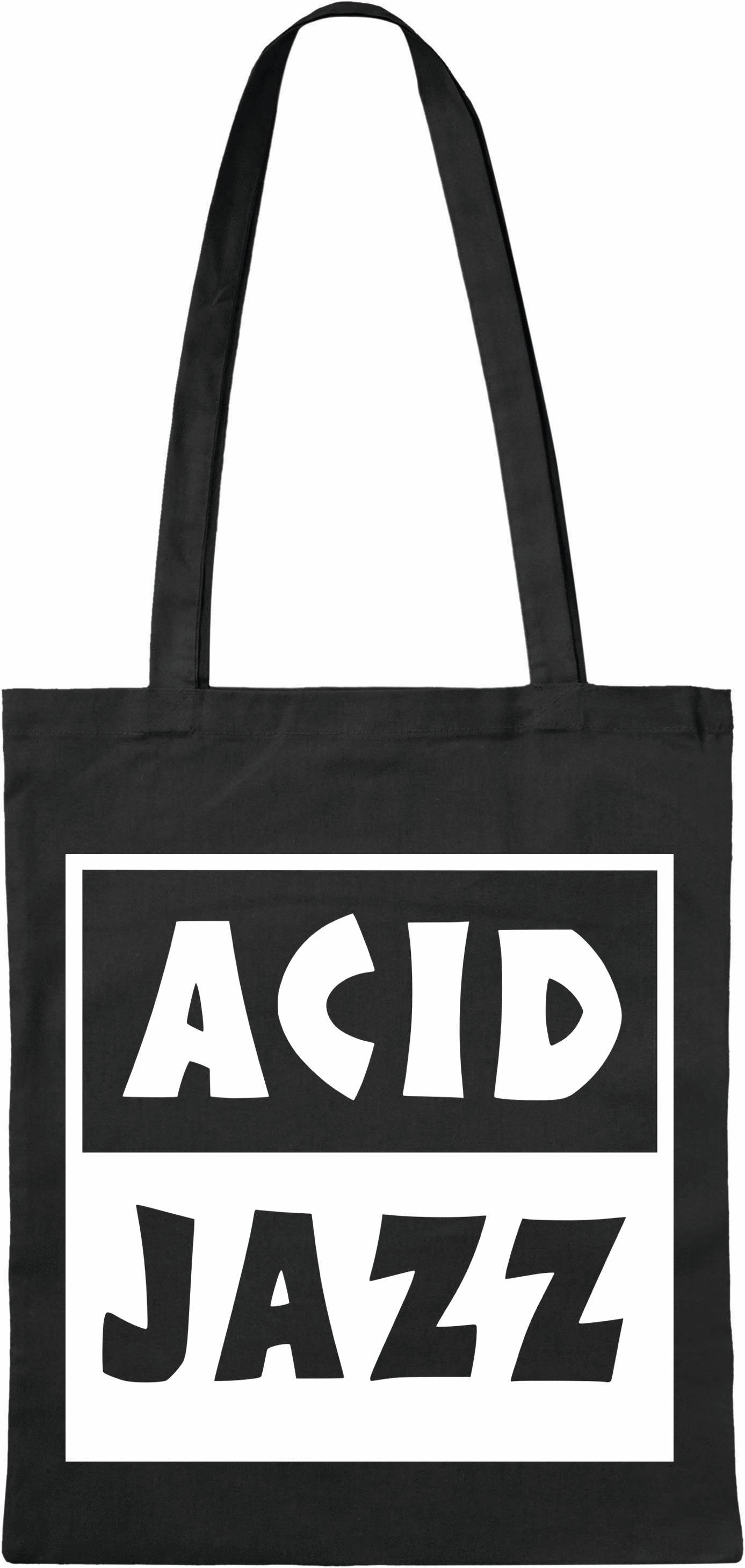 ACID JAZZ: Organic Shopping Bag: Official Merchandise of Acid Jazz Records - SOUND IS COLOUR