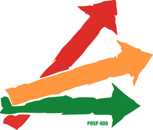 ARROWS CALLED MALICE (Colours of The Gift on Ecru): T-Shirt Inspired by The Jam (Paul Weller) - SOUND IS COLOUR