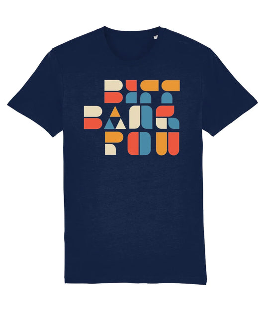 BIFF BANG POW: T-Shirt Inspired by Bauhaus and The Creation. Small to 4L in 3 Colours - SOUND IS COLOUR