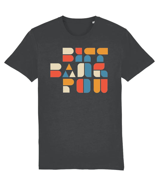 BIFF BANG POW: T-Shirt Inspired by Bauhaus and The Creation. Small to 4L in 3 Colours - SOUND IS COLOUR
