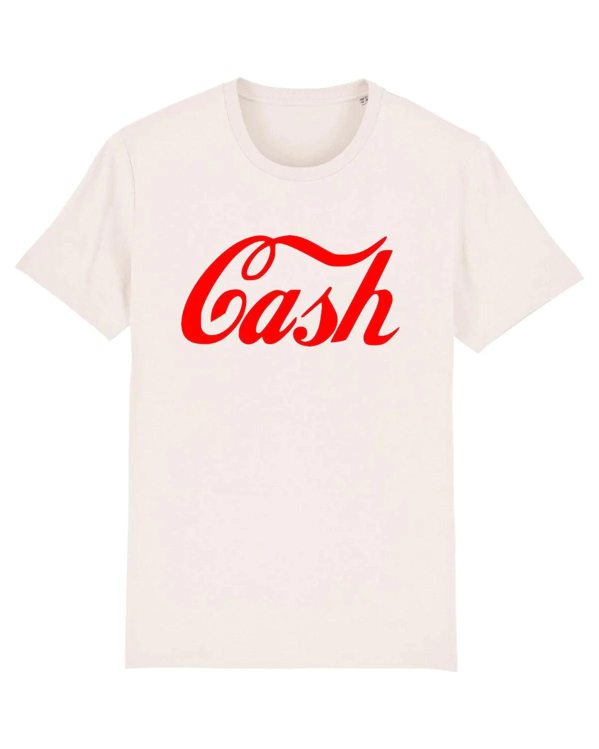 CASH:  T-Shirt As Worn by Jack White (The White Stripes) Many Colours - SOUND IS COLOUR