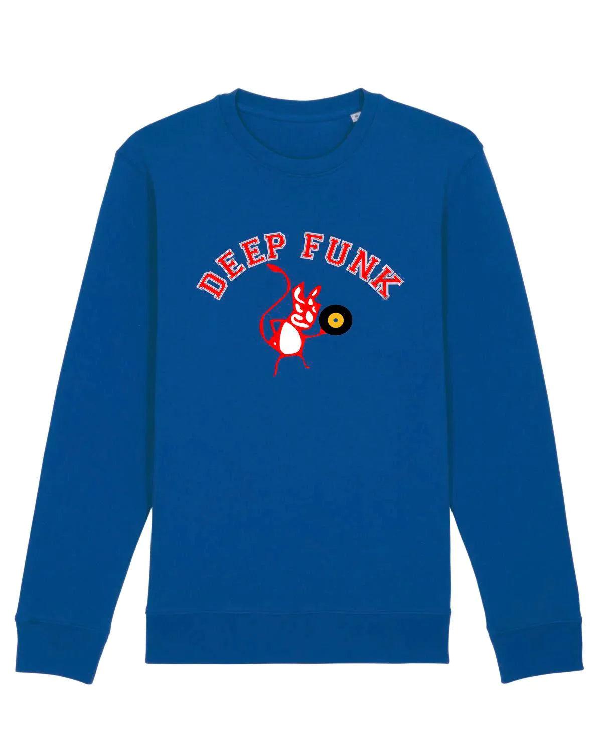 DEEP FUNK DEVIL: Sweatshirt (4 Colours) - Official Keb Darge - SOUND IS COLOUR