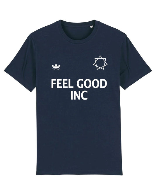 FEEL GOOD INC: T-Shirt Inspired by Gorillaz, Damon Albarn & Football - SOUND IS COLOUR