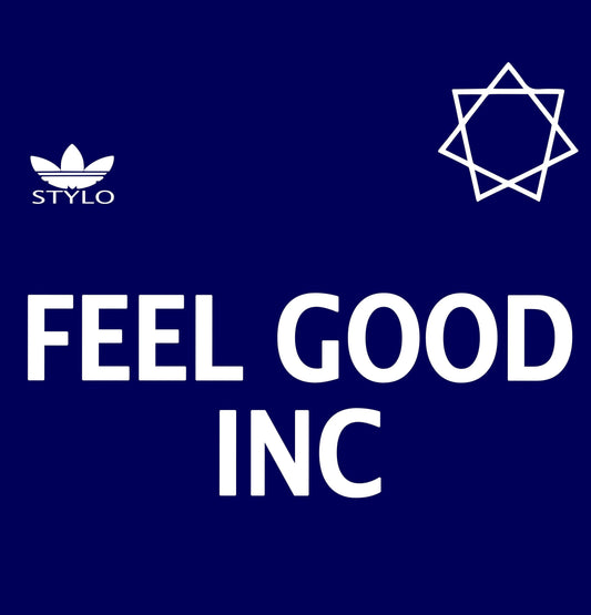 FEEL GOOD INC: T-Shirt Inspired by Gorillaz, Damon Albarn & Football - SOUND IS COLOUR