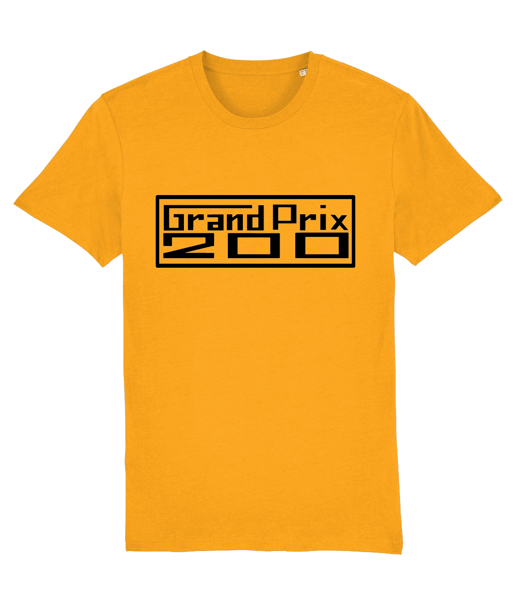 GRAND PRIX 200: T-Shirt Inspired by Classic Lambretta Scooters (5 Lambretta Colour Options) Small to 3XL - SOUND IS COLOUR