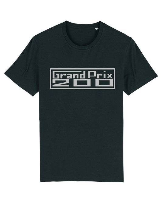 GRAND PRIX 200: T-Shirt Inspired by Classic Lambretta Scooters (Silver Badge) - SOUND IS COLOUR, GP200