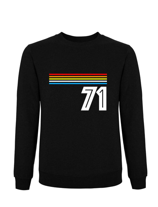 HERE IS MY NUMBER: Sweatshirt: Bespoke With Your Own Numbers (Various Colour Options) - SOUND IS COLOUR