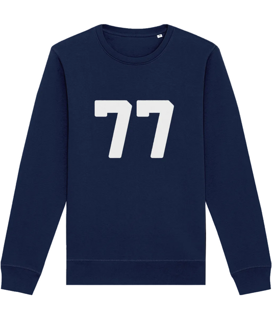 HIGH NUMBERS: 77 - Ivy Style Sweatshirt. Small to 4XL - SOUND IS COLOUR