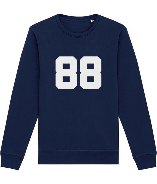 HIGH NUMBERS: 88 - Ivy Style Sweatshirt. Small to 4XL - SOUND IS COLOUR