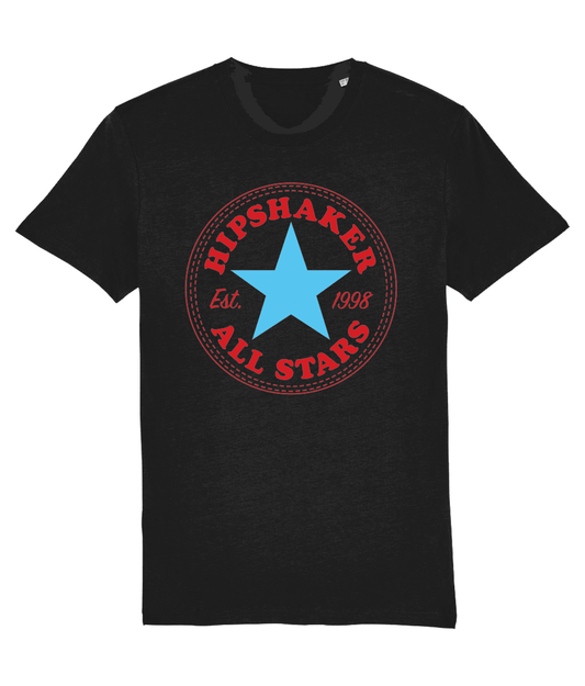 HIPSHAKER ALL STARS SKY: T-Shirt Official Merchandise of Hipshaker (3 Colour Options) - SOUND IS COLOUR