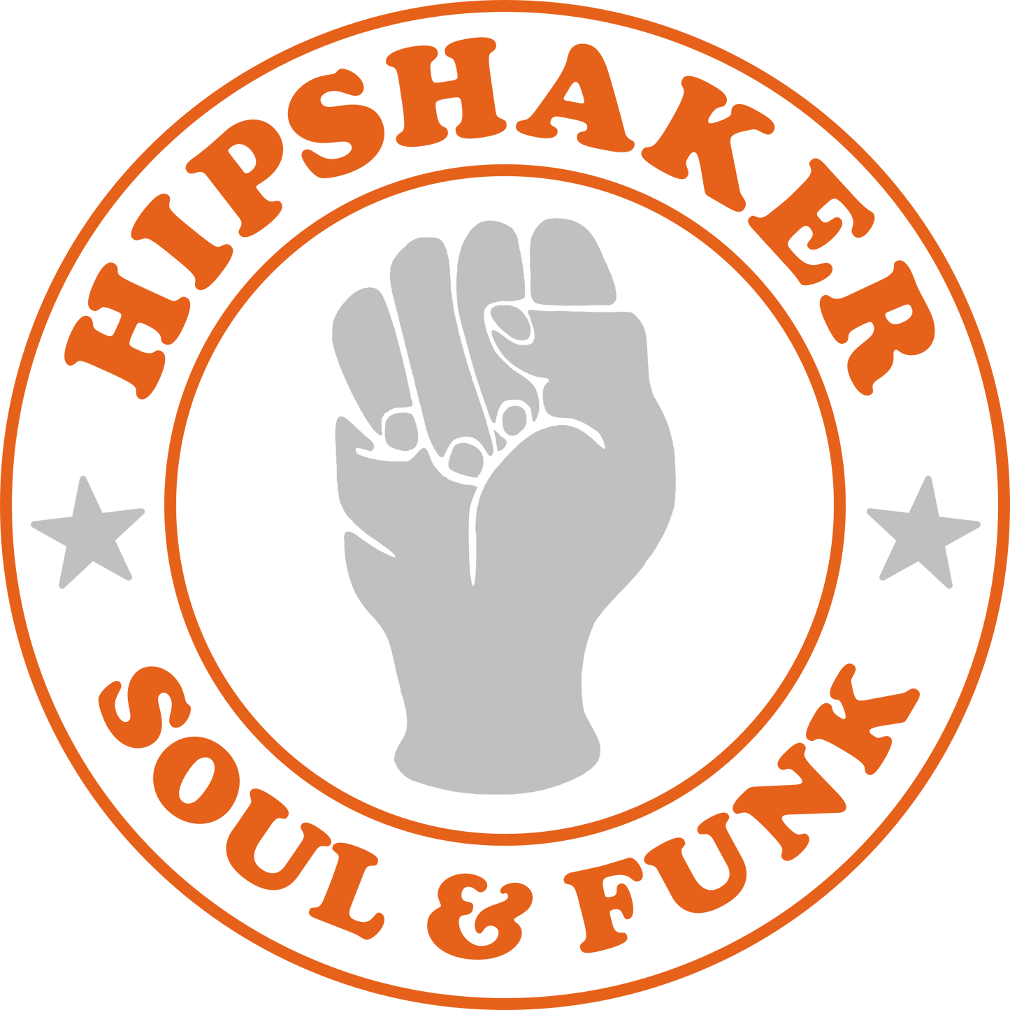 HIPSHAKER FIST: Navy Embroidered Polo Official Merchandise of Hipshaker. Small to 4XL - SOUND IS COLOUR