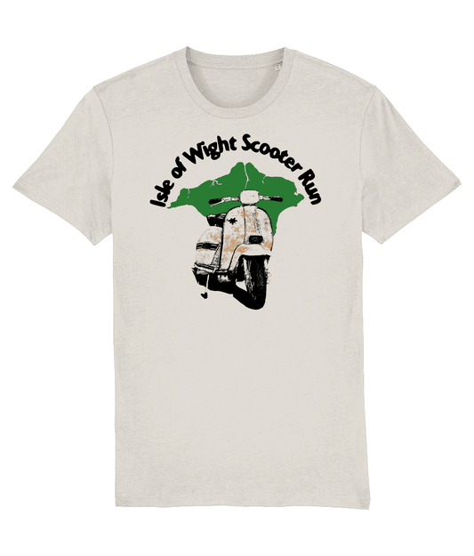 ISLE OF WIGHT GP: T-Shirt Inspired by Classic Lambretta Scooters (3Colour Options) Small to 3XL - SOUND IS COLOUR