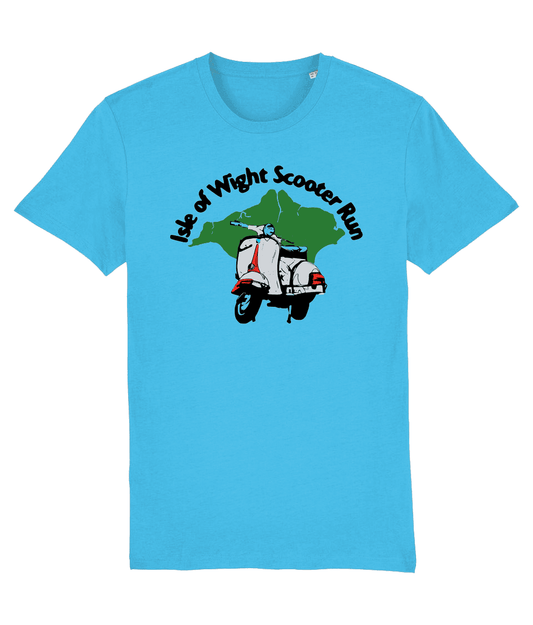 ISLE OF WIGHT: VESPA GS: T-Shirt Inspired by Classic Vespa Scooters (3 Colour Options) Small to 3XL - SOUND IS COLOUR