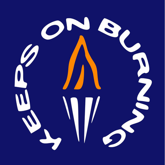 Keeps on Burning: Cushion Inspired by The Style Council (Double Sided) - SOUND IS COLOUR