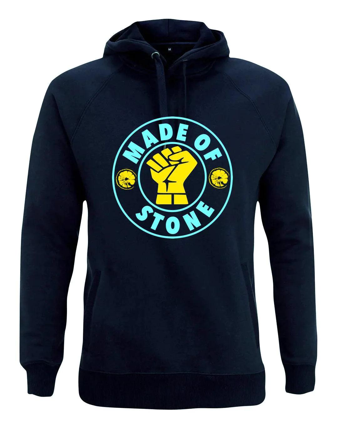 MADE OF STONE: Hoodie Inspired by The Stone Roses & Keep The Faith - SOUND IS COLOUR