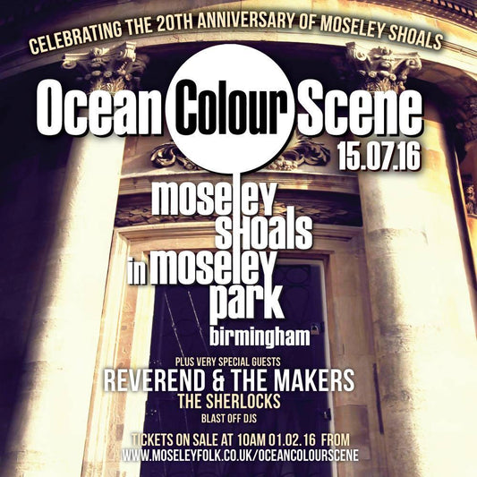 MILE HIGH CITY FC: T-Shirt Inspired by Ocean Colour Scene & Football (4 Colour) Small to 4XL - SOUND IS COLOUR