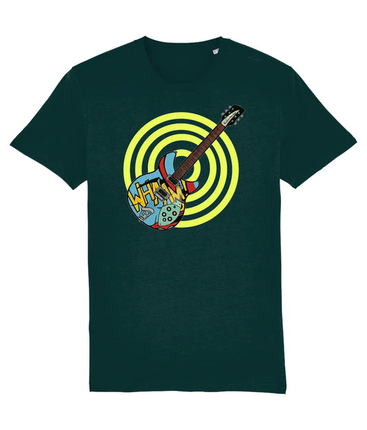 WHAAM!: T-Shirt Inspired by Paul Weller, The Jam and Pop Art (2 Colours) Small to 4XL - SOUND IS COLOUR