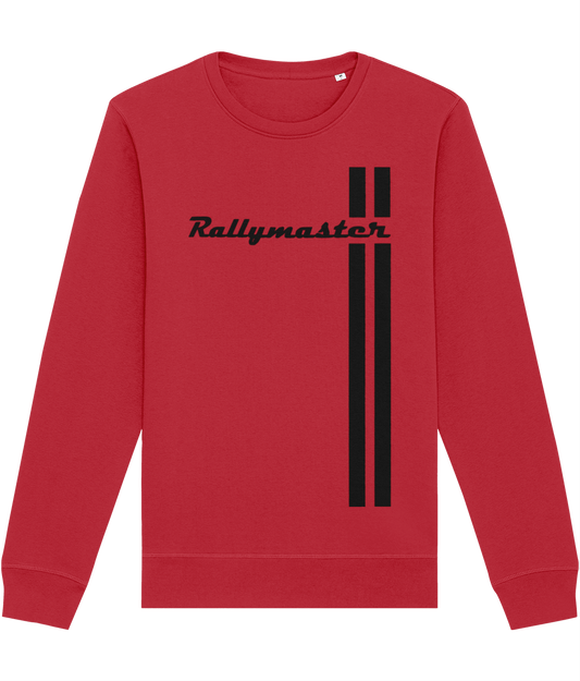 RALLYMASTER: Sweatshirt Inspired by ClassicLambretta Scooters Small to 4XL (RED, BLUE AND BESPOKE)