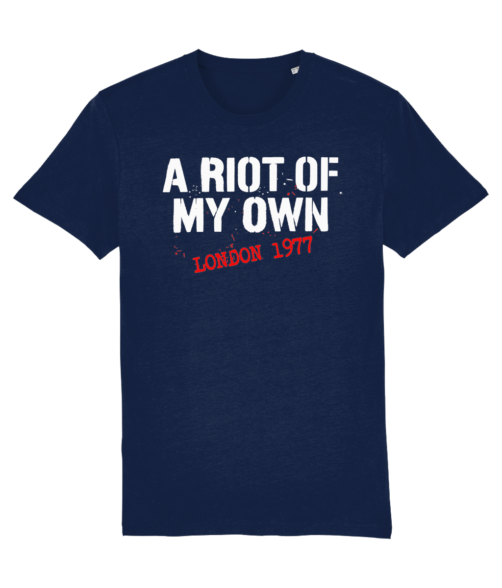 WHITE RIOT: T-Shirt Inspired by The Clash. Small to 4XL (3 Colours)