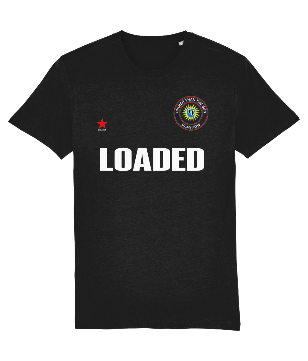 LOADED: T-Shirt Inspired by Primal Scream & Football. 3 Colours Small to 4XL