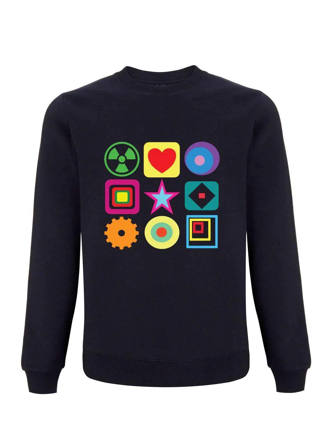 MODIFICATIONS Sweatshirt Inspired by Pop Art and Peter Blake
