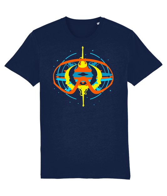 MOTHERSHIP: Inspired by George Clinton & Funkadelic 4 Colours. Small to 4XL - SOUND IS COLOUR