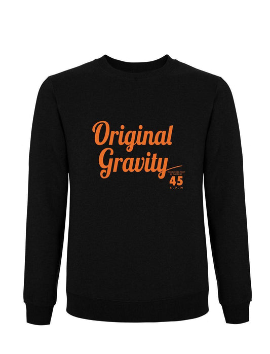 PLAYS at 45 RPM: Original Gravity Records Sweatshirt (3 Colour Options) - SOUND IS COLOUR