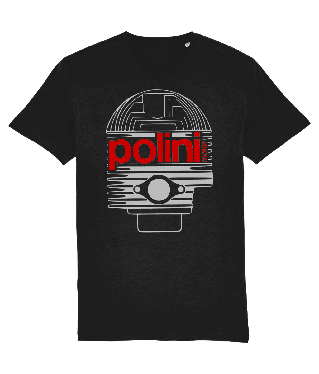 POLINI: T-Shirt Inspired by Tuning Classic Scooters (4 Colour Options) Small to 4XL - SOUND IS COLOUR