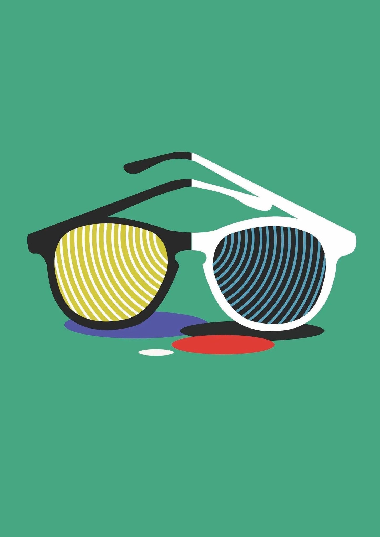POP ART: Fine Wall Art Print Inspired by Andy Warhol - SOUND IS COLOUR