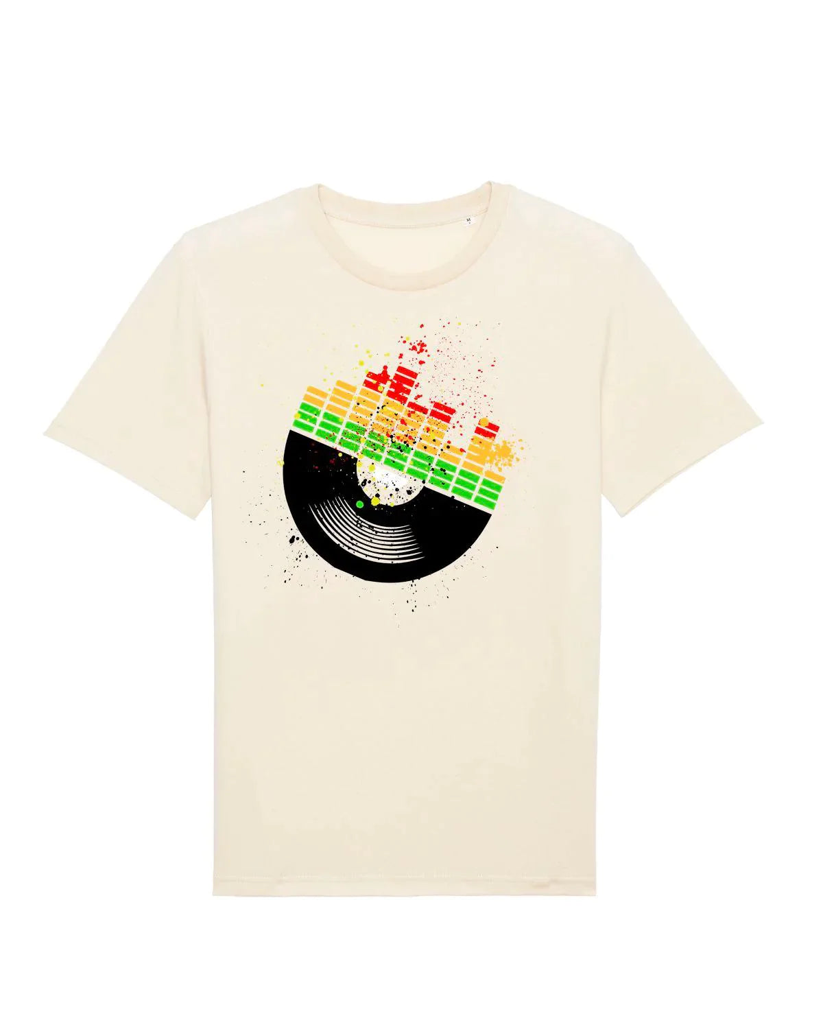 PUMP UP THE VOLUMN: T-Shirt Inspired by DJs and Clubbing (3 Colours) - SOUND IS COLOUR