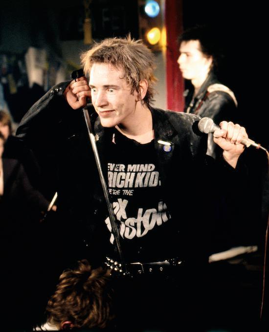 RICH KIDS: T-Shirt As Worn by Johhny Rotten of The Sex Pistols. 3 Colours, Small to 4XL (John Lydon) - SOUND IS COLOUR