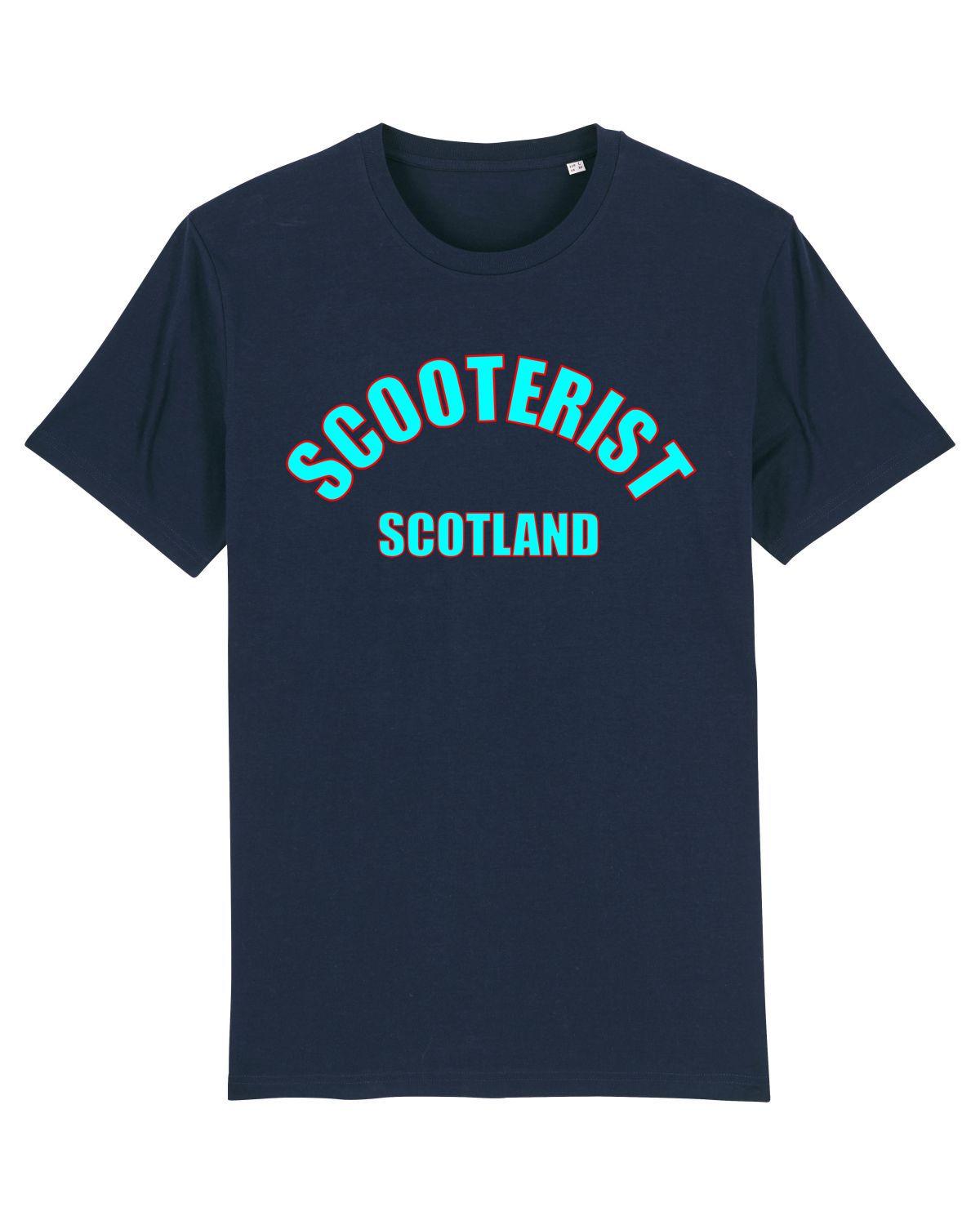 SCOOTERIST: Bespoke T-Shirt Made to Order. Town, Country, Scooter Club, Model (2 Colours) - SOUND IS COLOUR