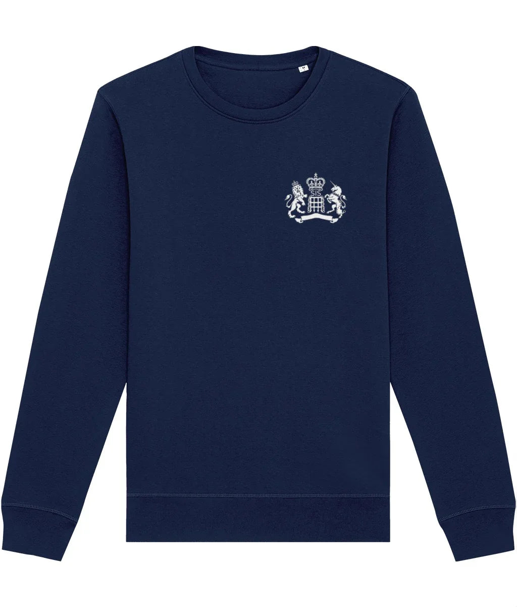 SECRET INTELLIGENCE SERVICE: Sweatshirt As Worn by 007 James Bond. Small to 4XL - SOUND IS COLOUR