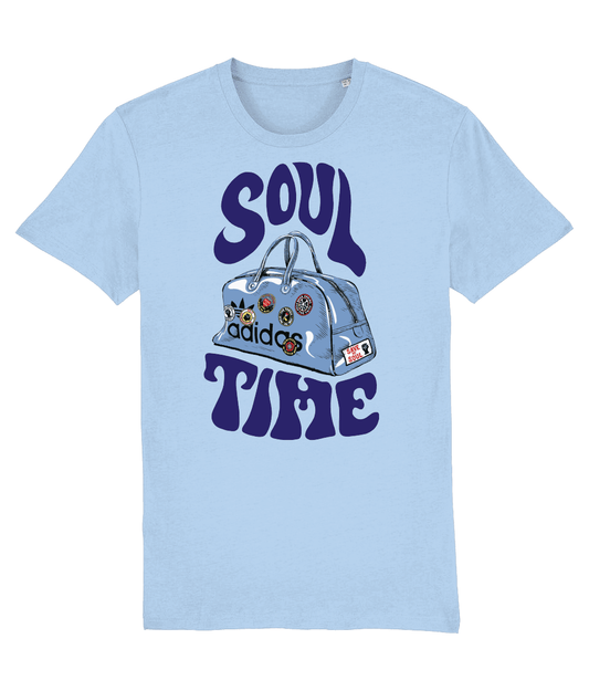 SOUL TIME: T-Shirt Inspired by Northern Soul Allnighters (2 Colours) Small to 3XL - SOUND IS COLOUR