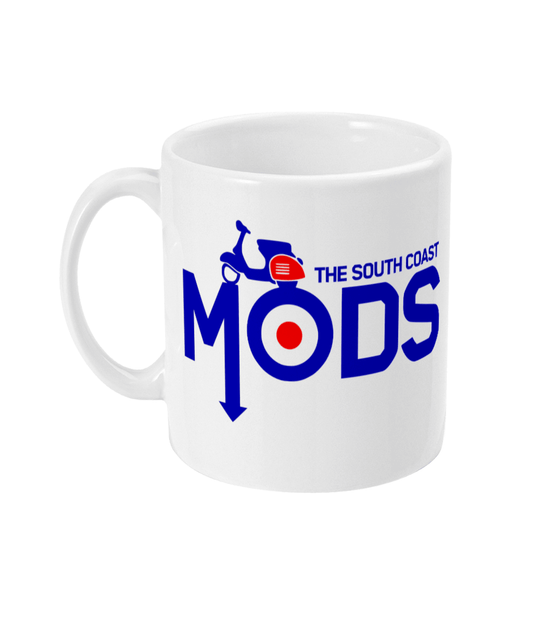 SOUTH COAST MODS: Double Sided Mug Official Merchandise - SOUND IS COLOUR