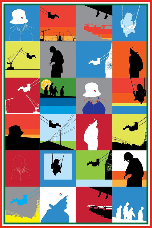 WALL ART, STONE ROSES