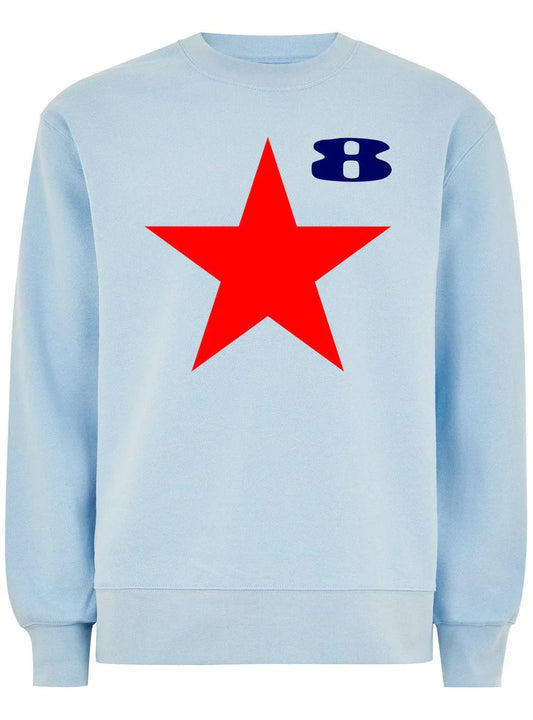 paul weller stanley road inspired t-shirts and sweatshirts quality red star on sky blue by sound is colour
