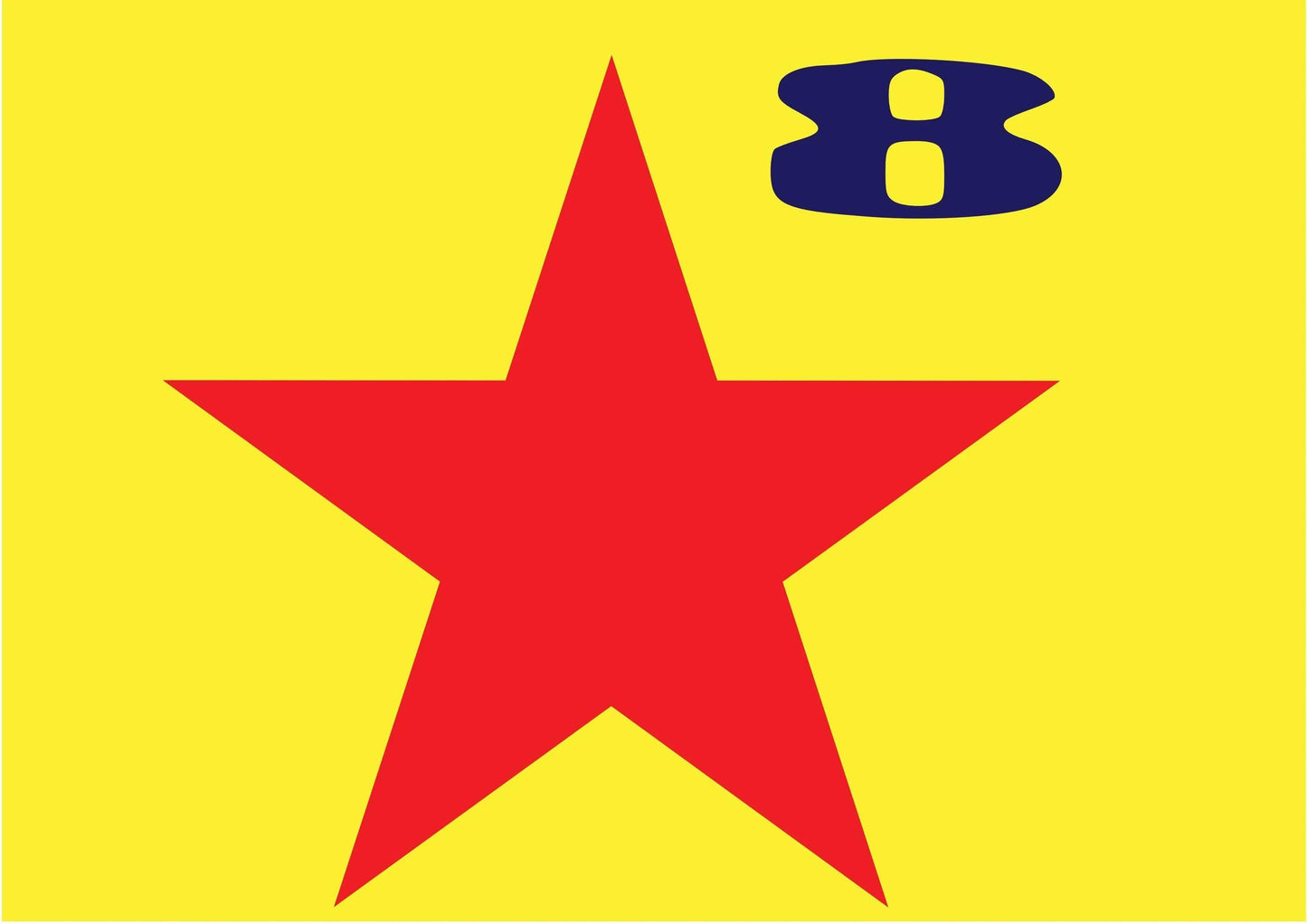 STAR (Yellow): T-Shirt Inspired by Peter Blake and Paul Weller - SOUND IS COLOUR