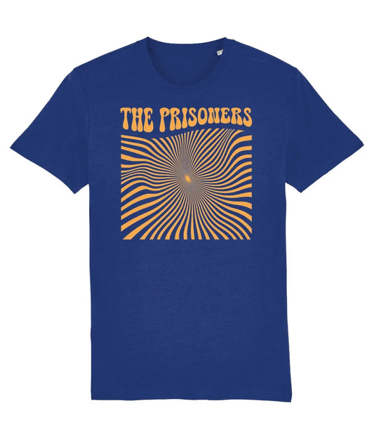 THE PRISONERS: 2026 Logo: Deep Blue T-Shirt Official Merchandise by Sound is Colour. - SOUND IS COLOUR
