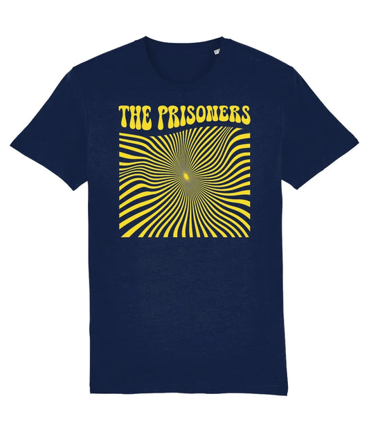 THE PRISONERS: 2026 Logo: Navy T-Shirt Official Merchandise by Sound is Colour. - SOUND IS COLOUR